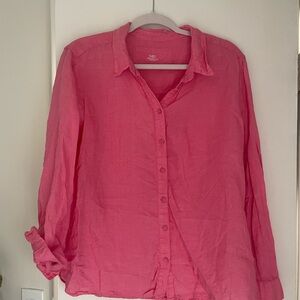 Marks & Spencer Pink Button-Down Shirt